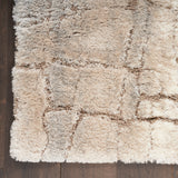 nourison dreamy shag drs09 ivory beige rug