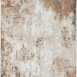 nourison glitz glz06 taupe multi rug