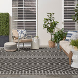nourison positano pos02 black rug