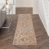 nourison sahar shr01 rust rug