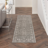 nourison quarry qua05 grey rug