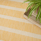 nourison positano pos03 yellow ivory rug