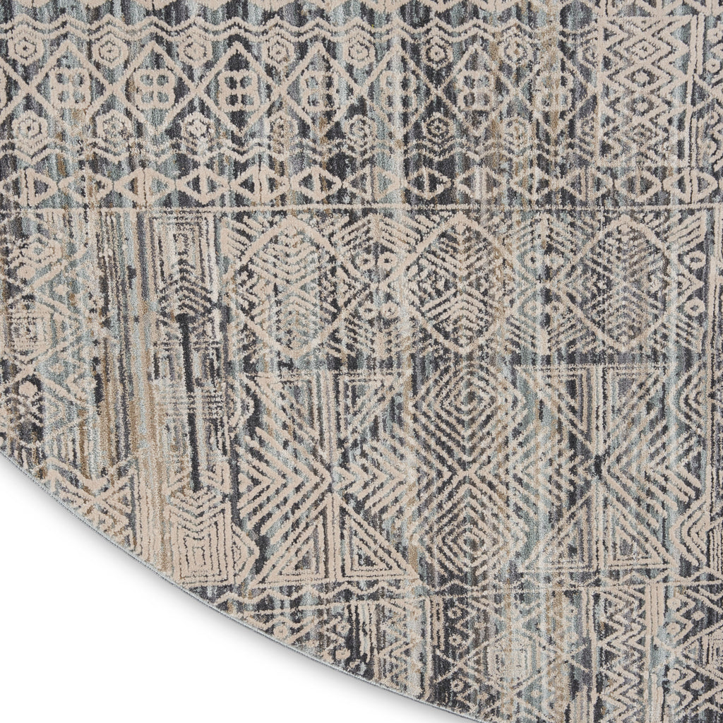 nourison lynx lnx06 ivory blue rug