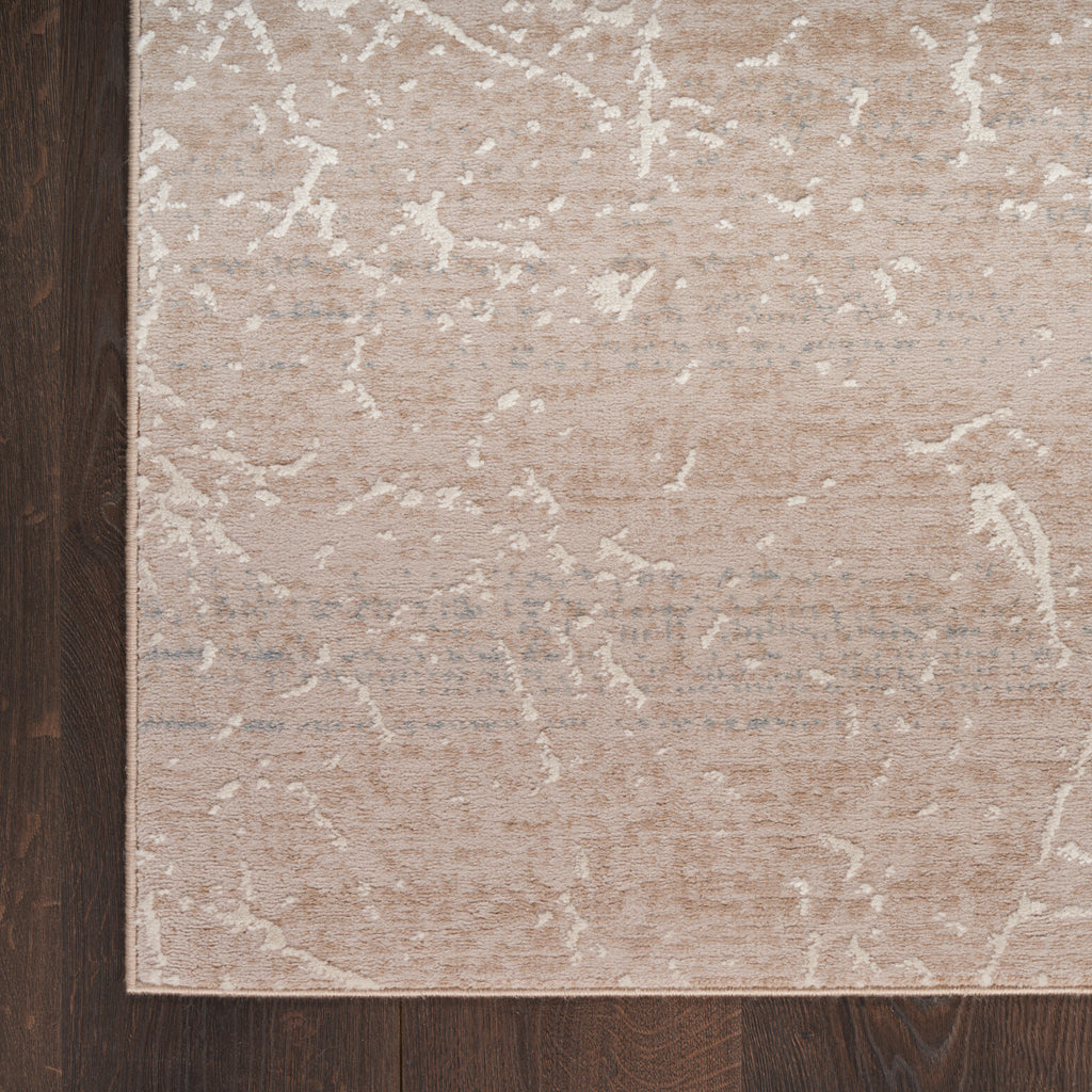 nourison exhale exl02 mocha ivory rug