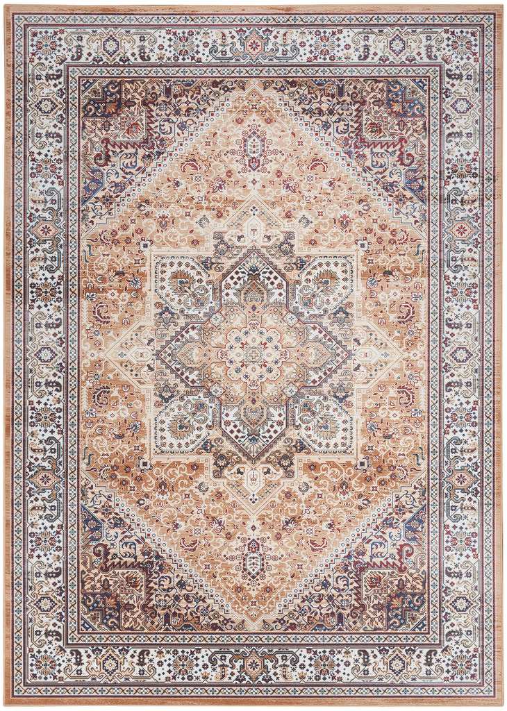 nourison vintage home vnh01 gold rug