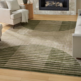 nourison astra machine washable asw03 ivory olive rug