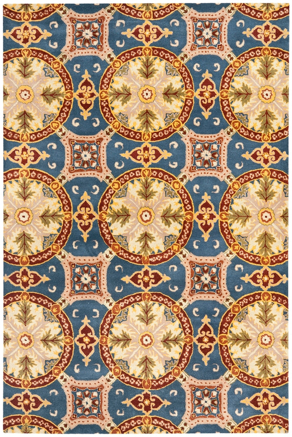 safavieh clearance wyndham wyd320a blue gold rug