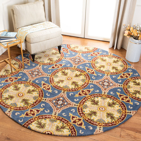 safavieh clearance wyndham wyd320a blue gold rug