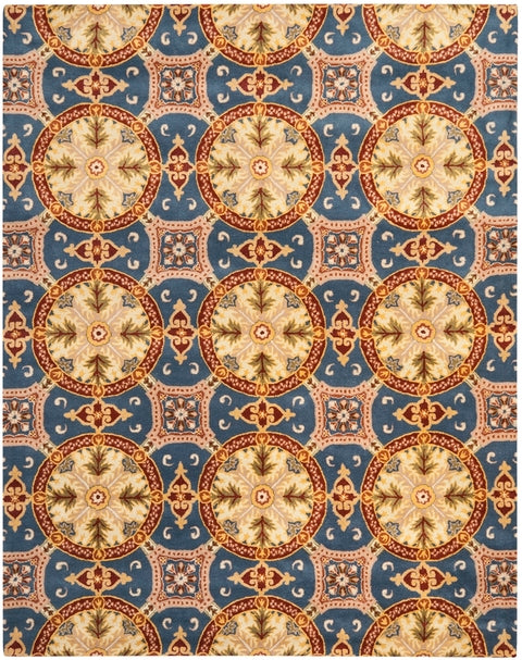 safavieh clearance wyndham wyd320a blue gold rug