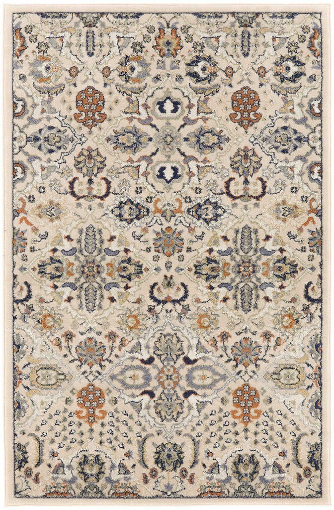 nourison allur alr03 beige rug