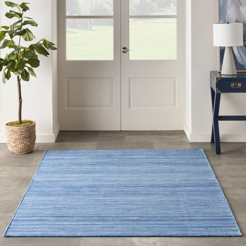 nourison interweave iwv01 denim rug