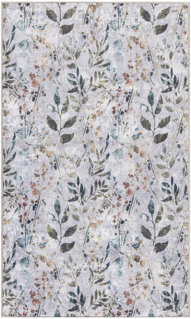 nourison nourison washables nwb05 grey multicolor rug