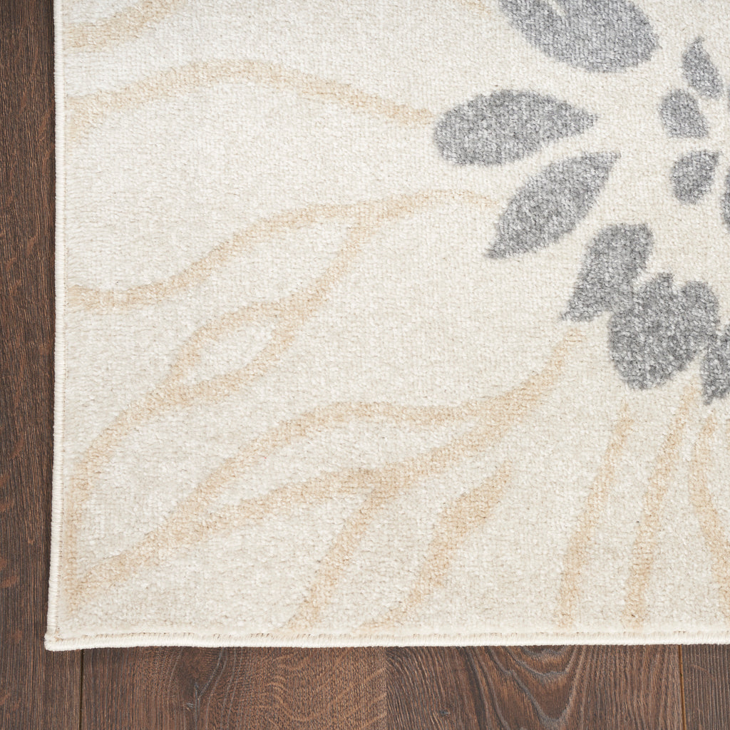 nourison passion psn17 ivory grey blue rug
