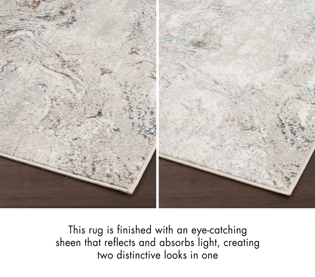 nourison glitz glz20 grey multicolor rug