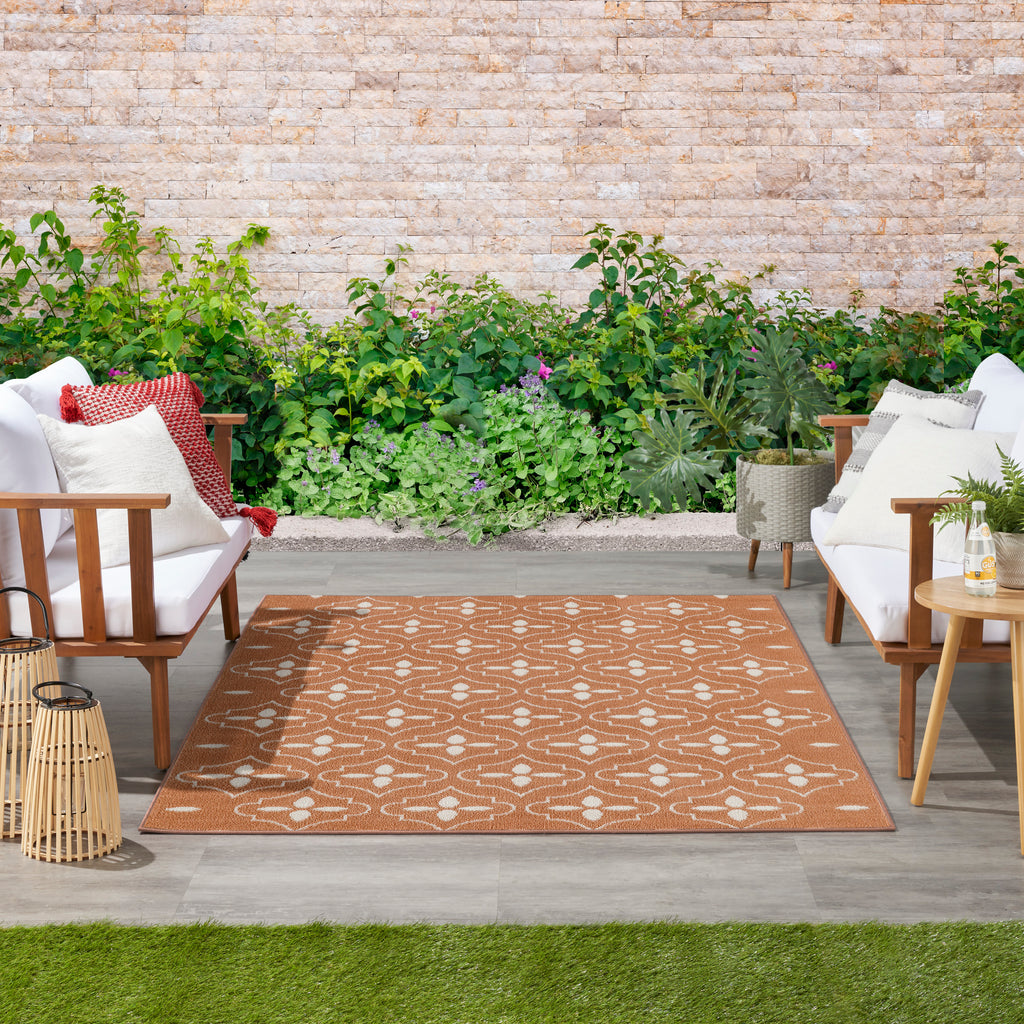 nourison nourison essentials nre04 copper rug