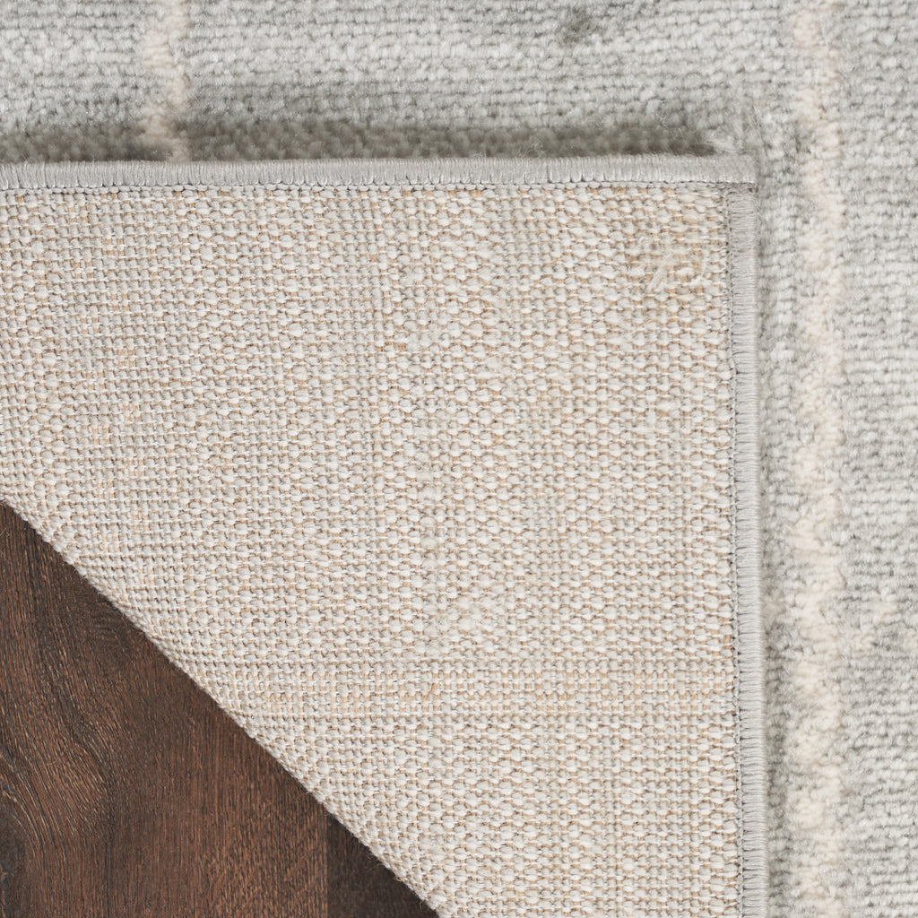 nourison serenity home srh05 light grey rug
