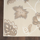 nourison aloha alh31 beige rug