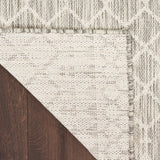 nourison positano pos02 light grey rug