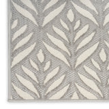 nourison aloha alh35 grey rug