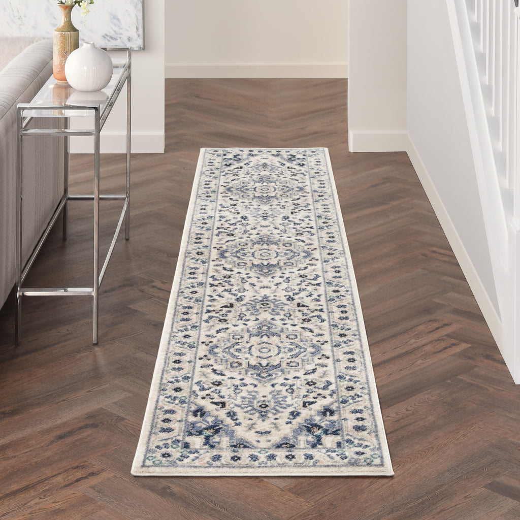 nourison passion psn33 ivory grey rug