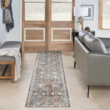 nourison astra machine washable asw16 ivory multicolor rug