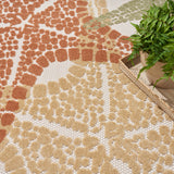 nourison aloha alh28 ivory multicolor rug