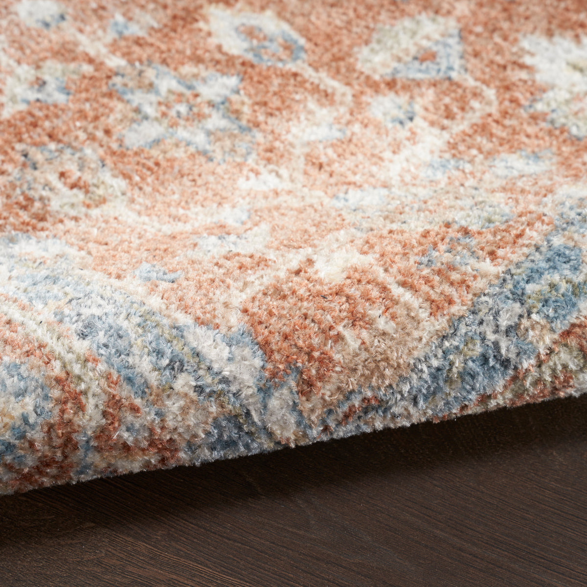 nourison astra machine washable asw11 denim multicolor rug