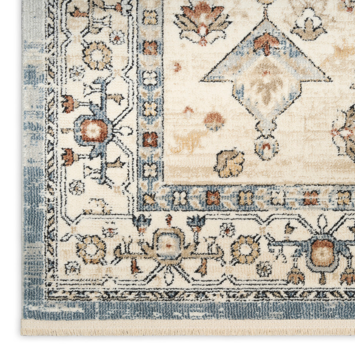 nourison pardis prd02 blue taupe rug