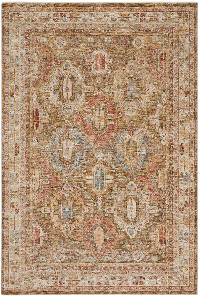 nourison sahar shr01 green rug