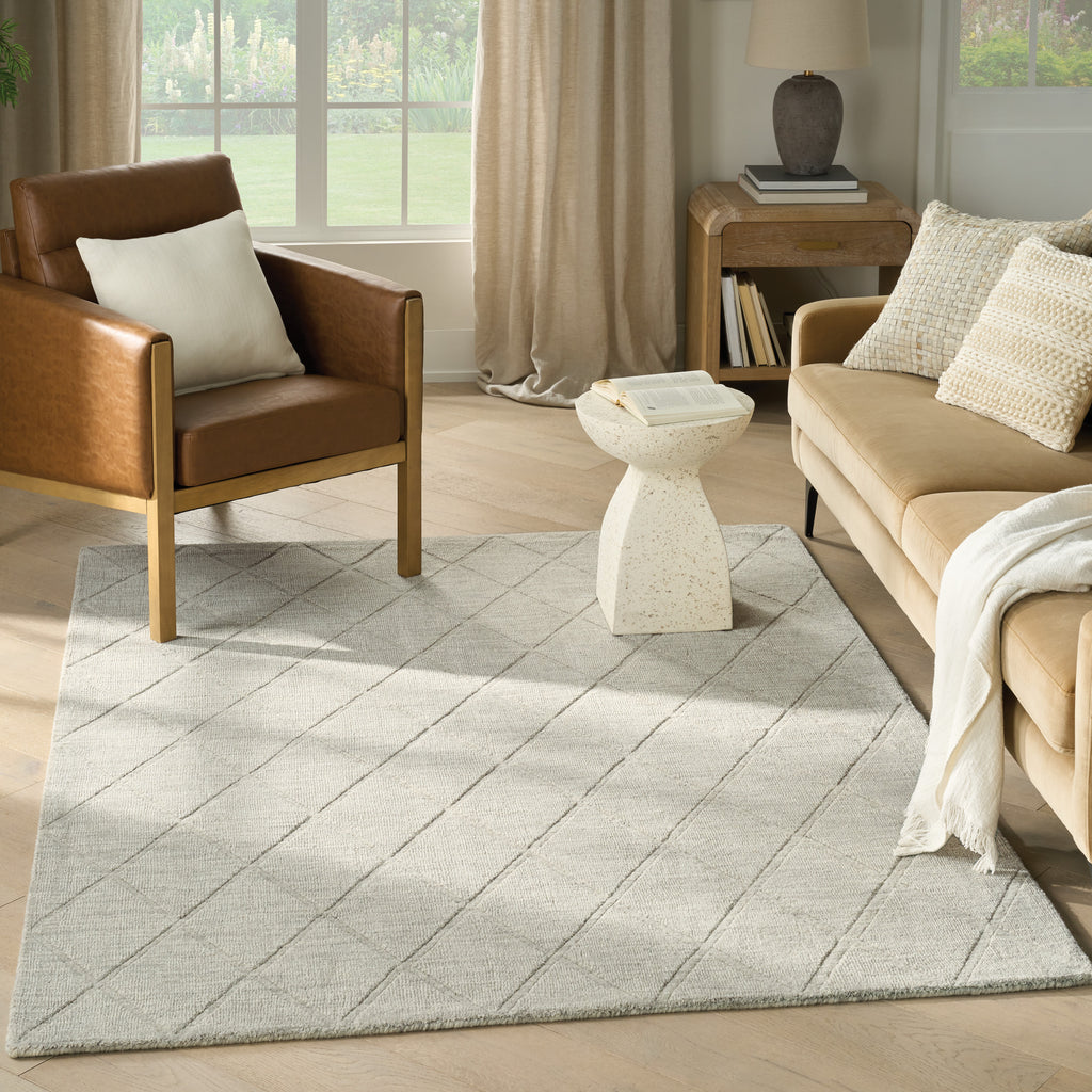 nourison wool haven woh01 grey rug