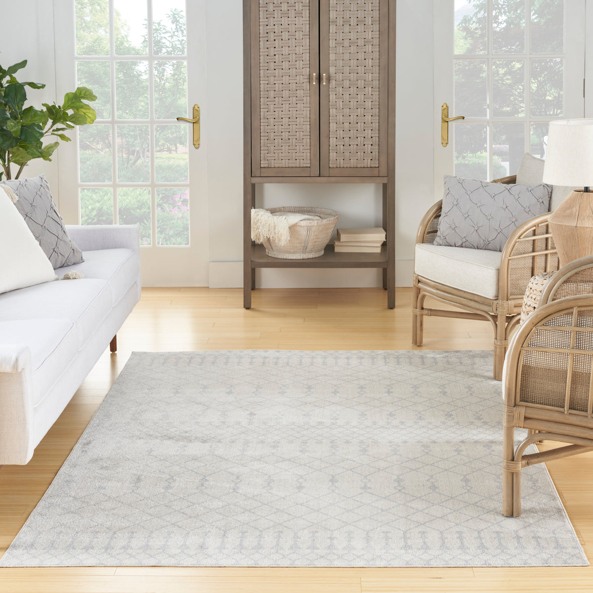 nourison astra machine washable asw10 ivory rug