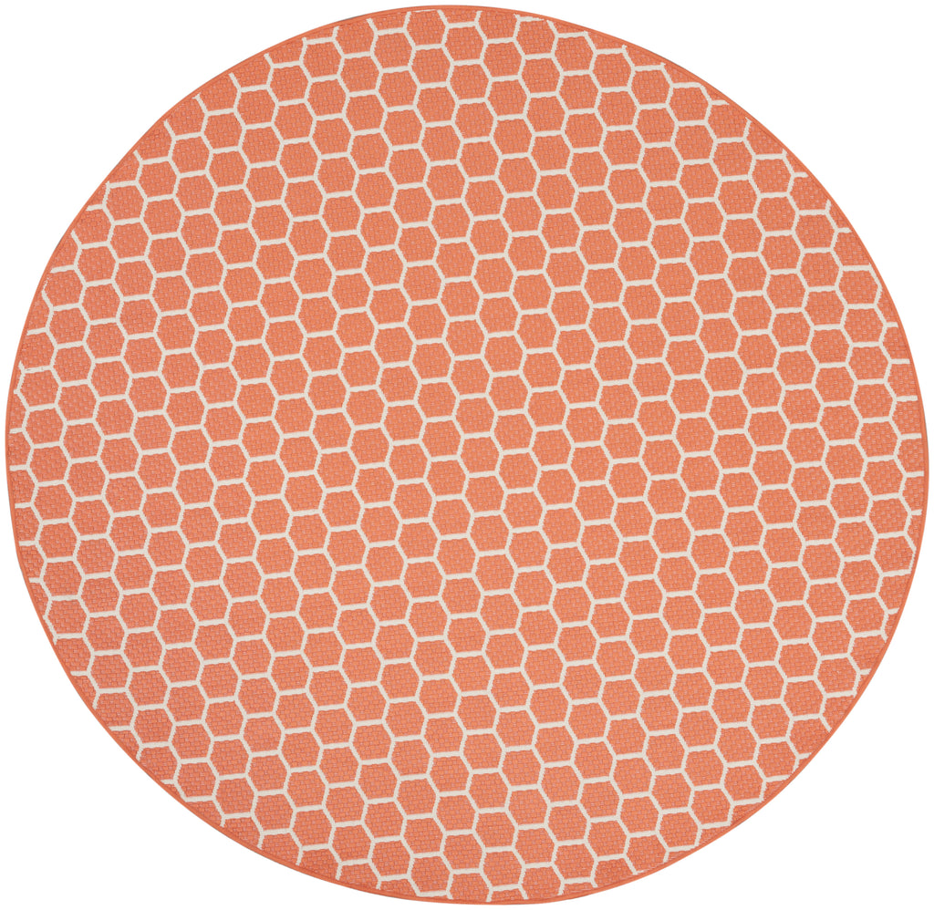 nourison twist reversible tws01 coral rug