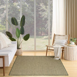 nourison courtyard cou01 green rug