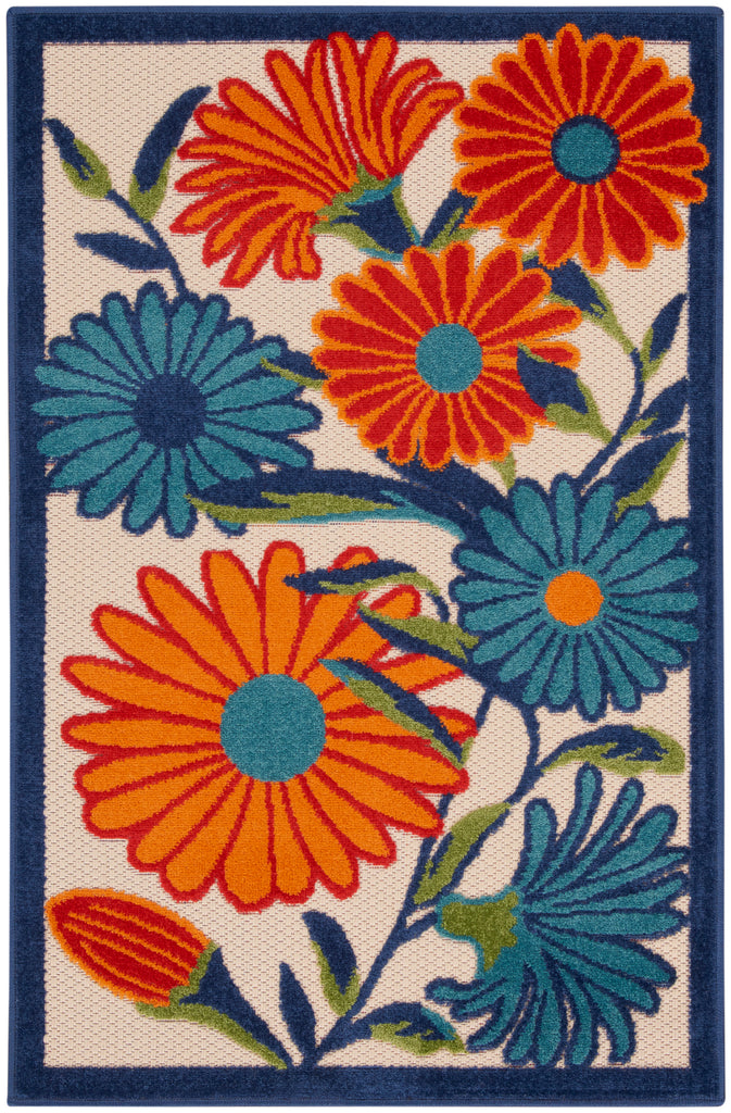 nourison aloha alh33 multicolor rug