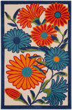 nourison aloha alh33 multicolor rug