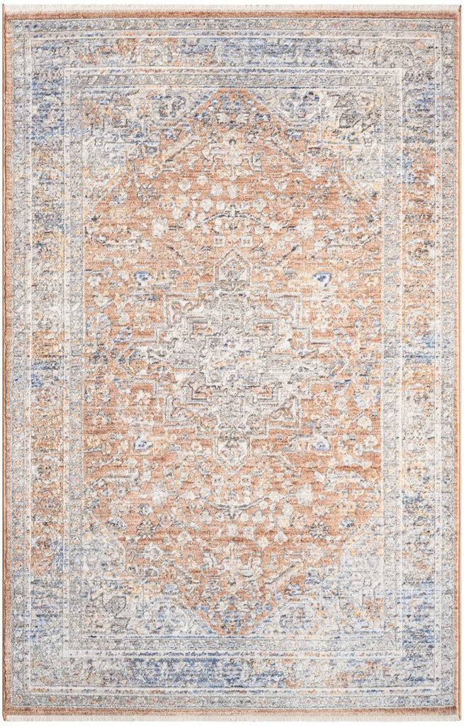 nourison elegant heirlooms elh01 blue multicolor rug