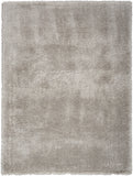 nourison dreamy shag drs05 silver rug