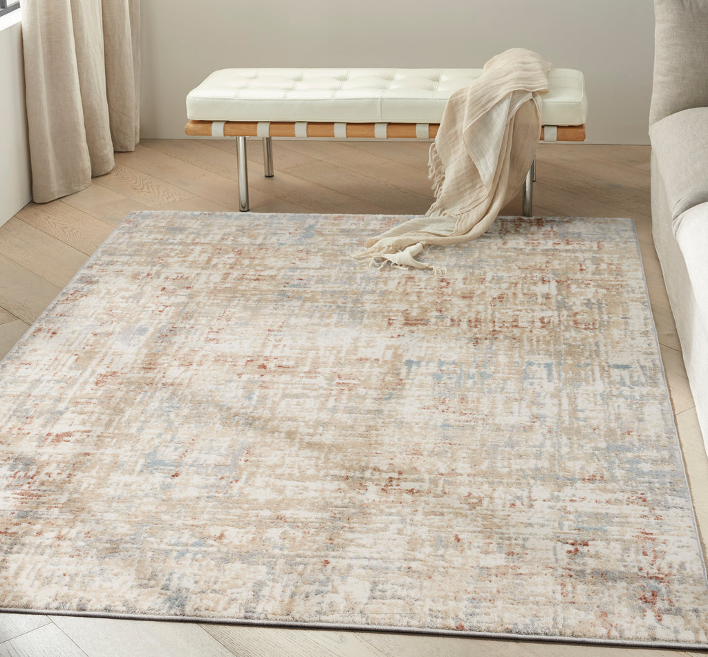 nourison ck005 enchanting ech06 ivory grey rug