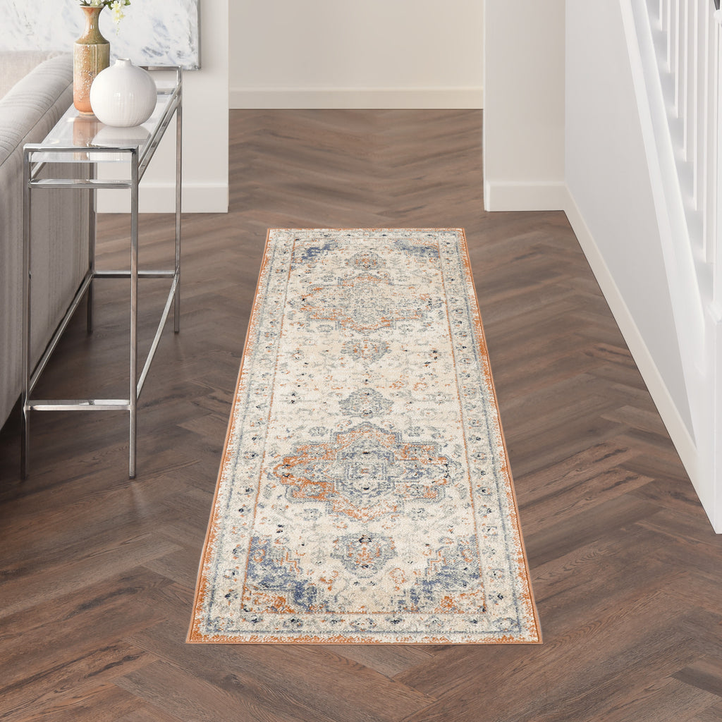 nourison nourison essentials persian nre07 beige blue rug