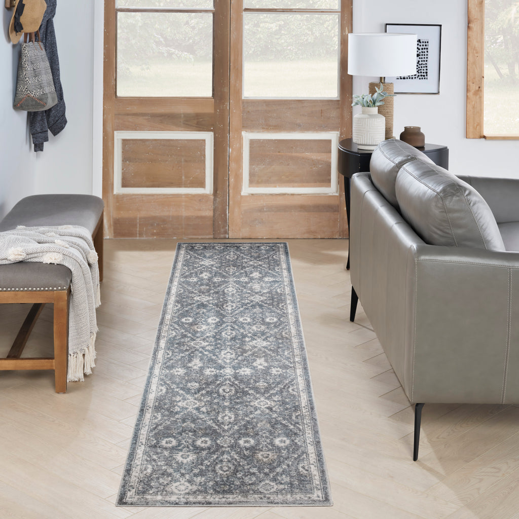 nourison astra machine washable asw16 dark blue rug