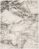 nourison elation etn13 ivory grey rug