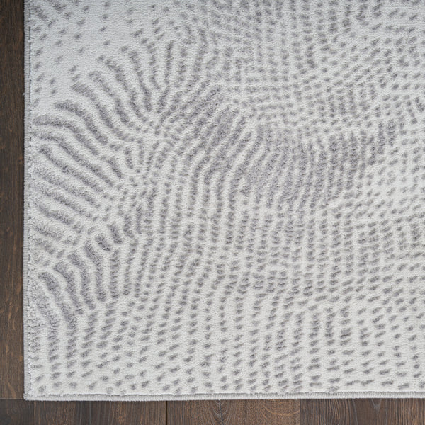 nourison central park west cep01 grey rug