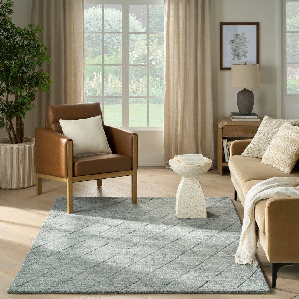 nourison wool haven woh01 blue rug