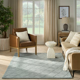 nourison wool haven woh01 blue rug