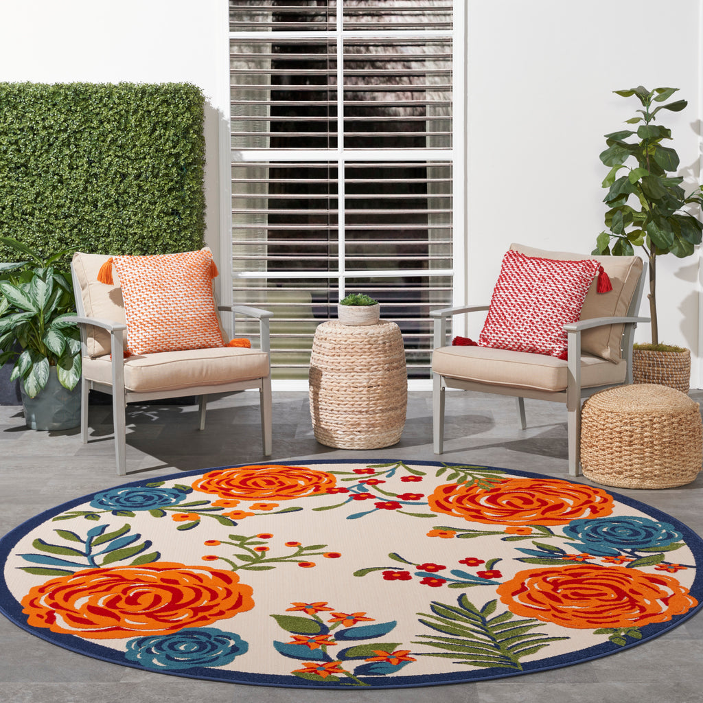 nourison aloha alh32 multicolor rug
