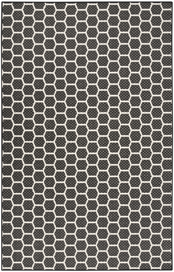 nourison twist reversible tws01 black rug