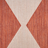 nourison positano pos04 terracotta rug