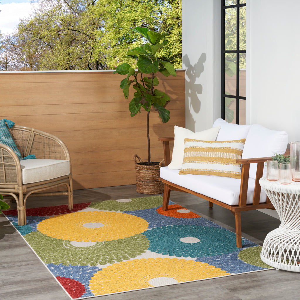 nourison aloha alh29 multicolor rug