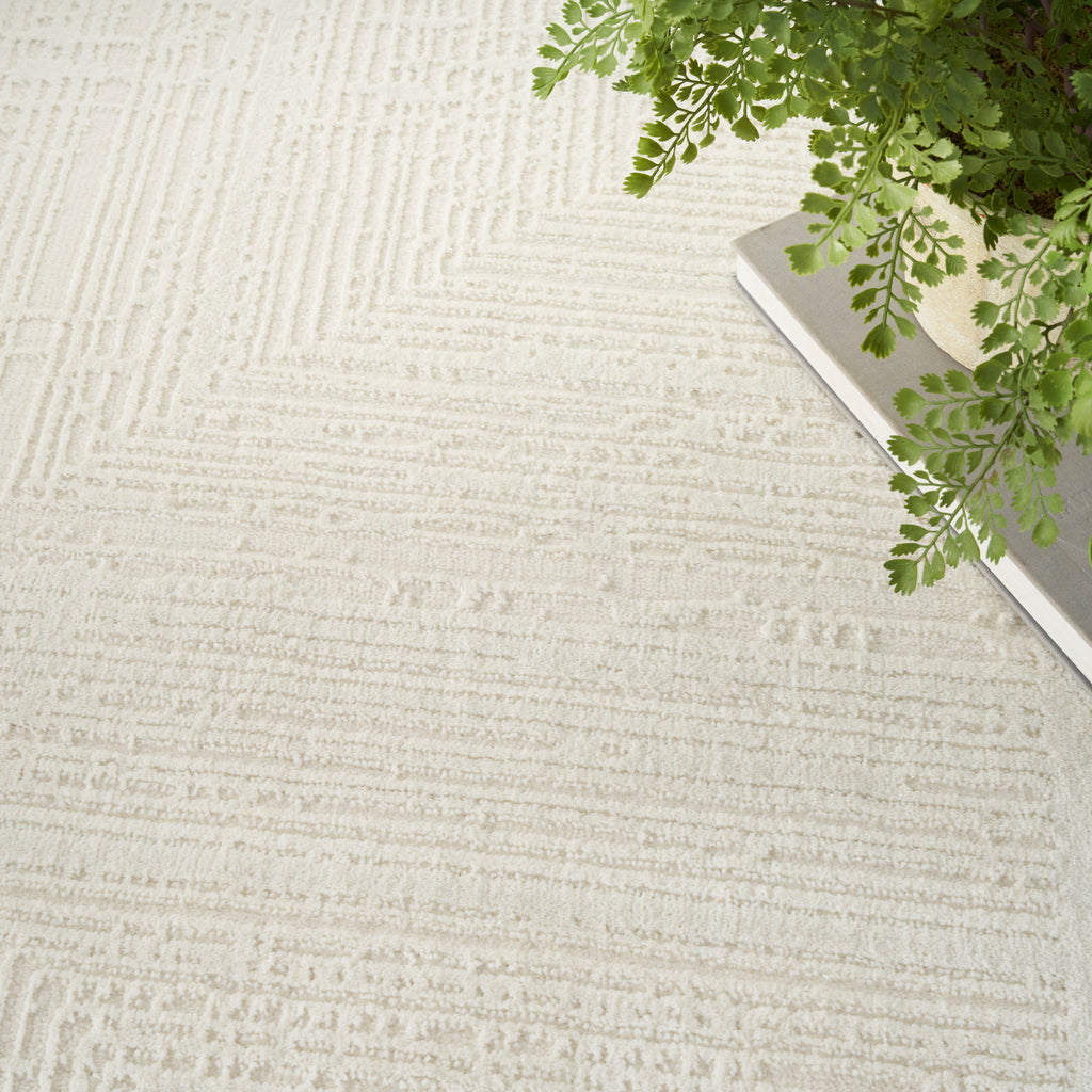 nourison sustainable trends sut07 ivory rug