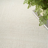 nourison sustainable trends sut07 ivory rug